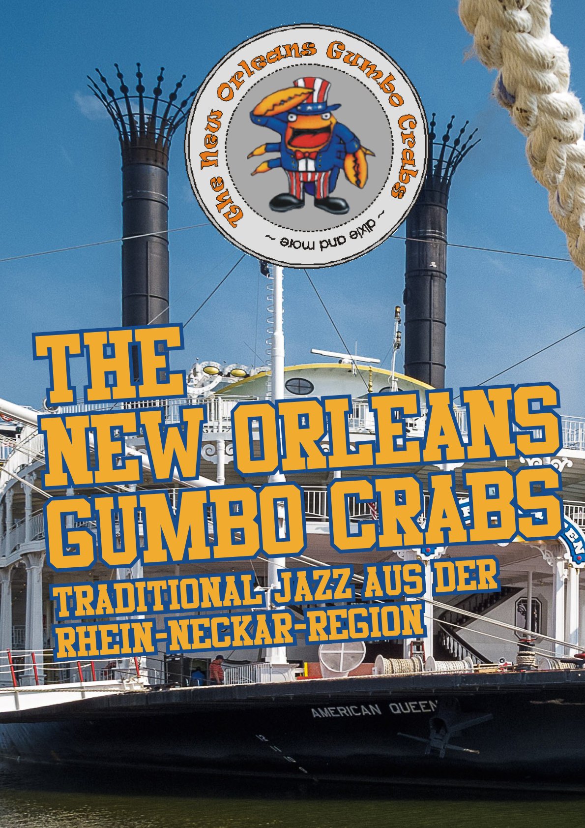 New Orleans Gumbo Crabs - Poster