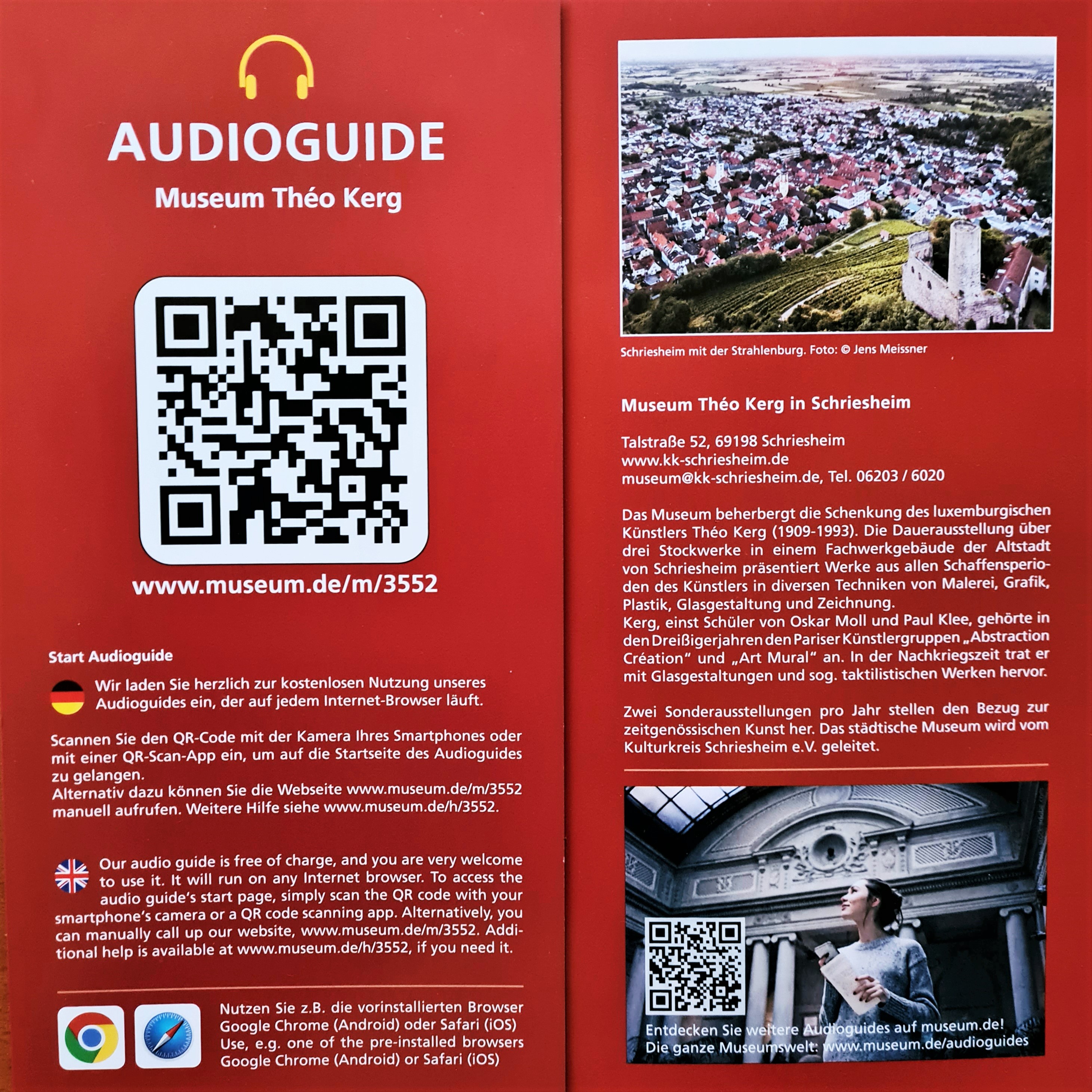 Audioguide-Flyer